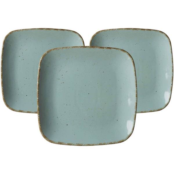 Speiseteller Casa 3er Set Blau