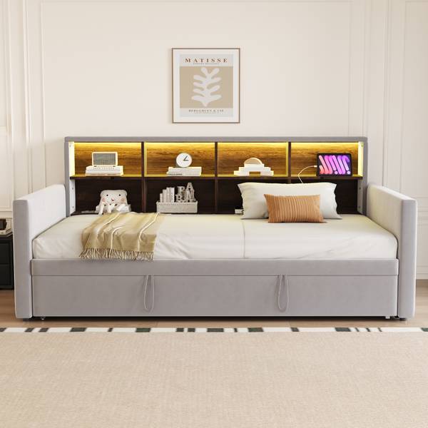 Sofabett Oneiros Ⅲ Hellgrau