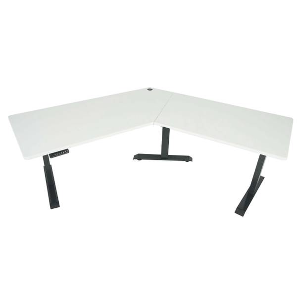 Schreibtisch Fort White Anthrazit - Weiß