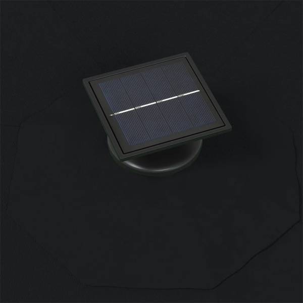 Sonnenschirm 3007587 Schwarz - Polyester - 300 x 131 x 300 cm