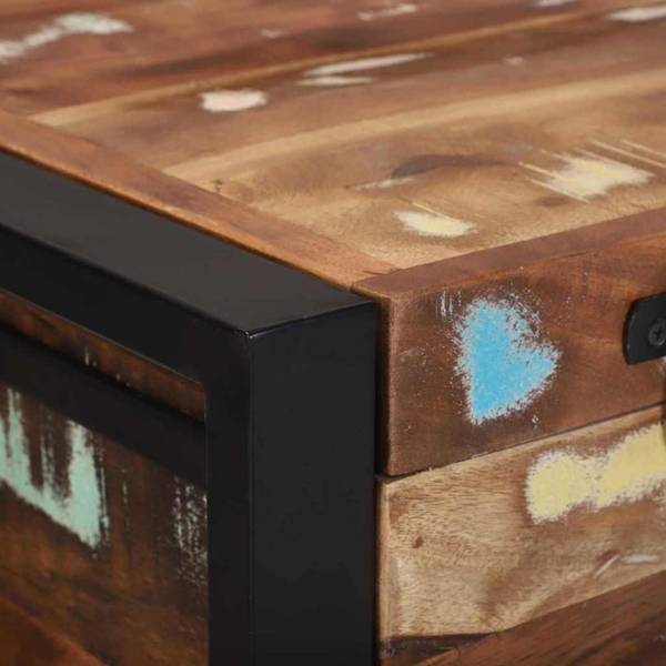 Opslagoplossing 4015976 massief hout - 35 x 45 x 80 cm