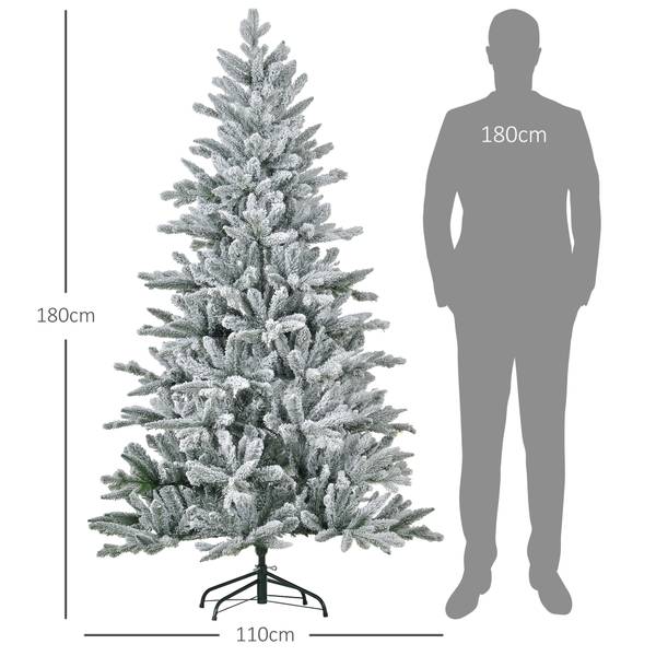 Kerstboom 830-891V00GN groen - kunststof - 110 x 180 x 110 cm