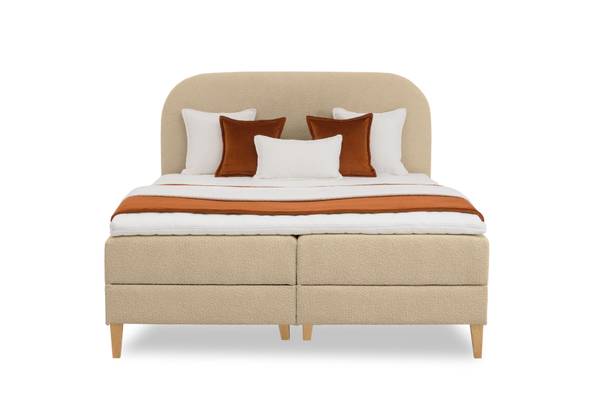 Boxspringbett Alto Bronze - Liegefläche Breite: 180 cm