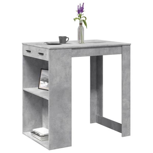 Bartisch XT4515 Grau - Holzwerkstoff - 70 x 104 x 102 cm