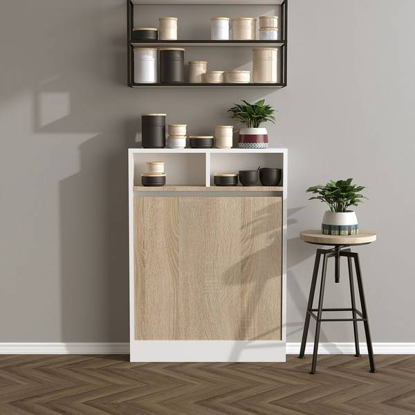 Esstisch Brock Braun - Holzwerkstoff - 70 x 96 x 15 cm