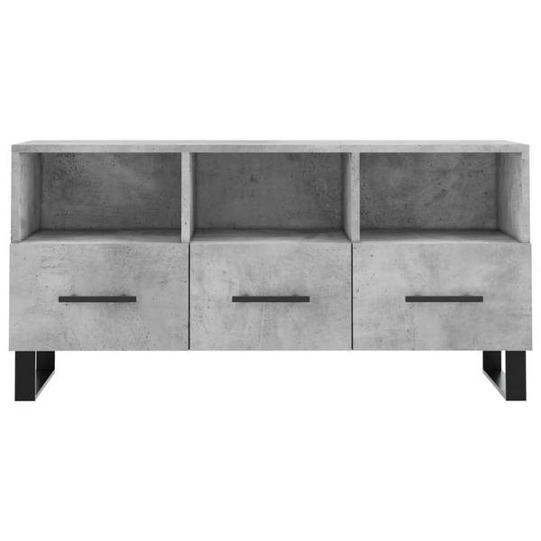 TV-Schrank 3030506 Grau - Eisen - 102 x 50 x 36 cm