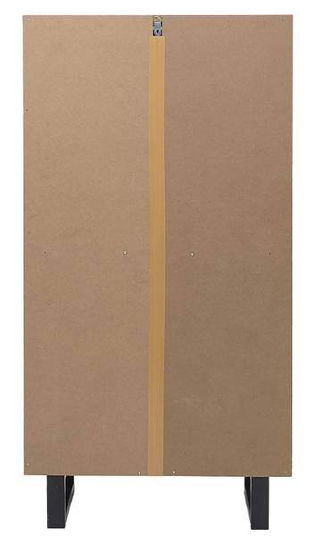 Schuhschrank Nord Beige - Holzwerkstoff - 60 x 115 x 24 cm