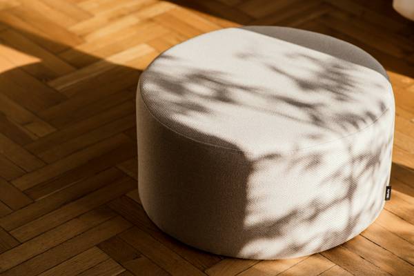 Hocker FOLK Beige - 70 x 25 x 70 cm