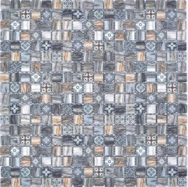 Mosaikfliesen 78-W99 Glas - 30 x 30 x 30 cm