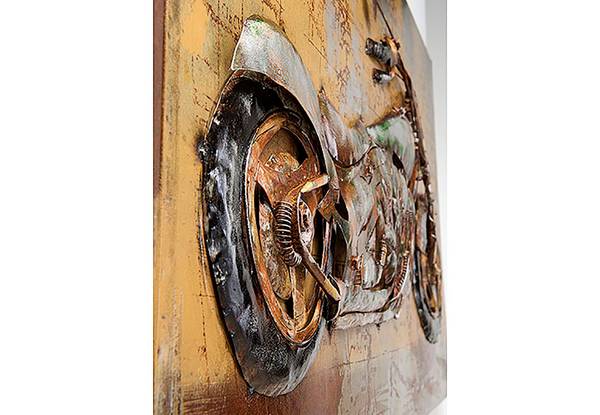 Metallbild ROUTE 66 Metall - 5 x 72 x 108 cm