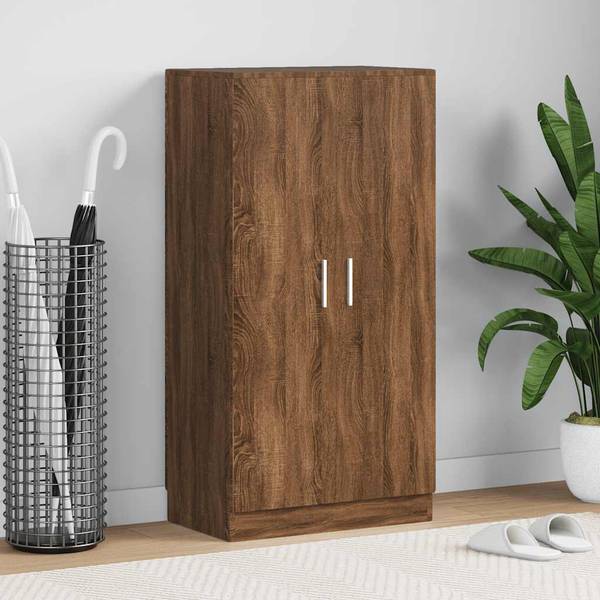 Schoenenrek 342670 bruin - plaatmateriaal op houtbasis - 35 x 108 x 35 cm