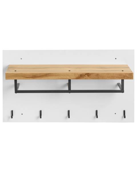 Schoenenkast COROWA bruin - grijs - wit - plaatmateriaal op houtbasis - 90 x 53 x 40 cm