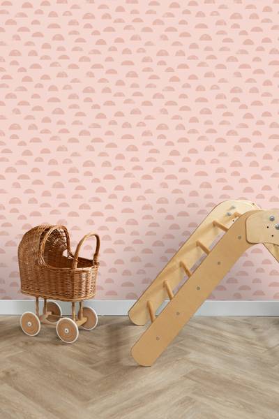 Tapete 139736 Pink - Fleece - 53 x 1005 x 53 cm