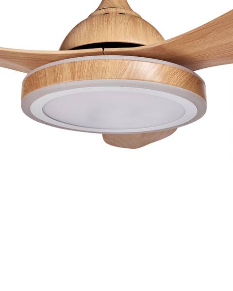 Ventilateur de plafond MUDDY Marron - Métal - 122 x 48 x 122 cm