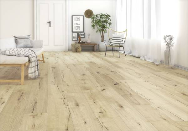 Designboden ALETSCH MODELL NEO 2 Braun - Vinyl - 20 x 5 x 129 cm