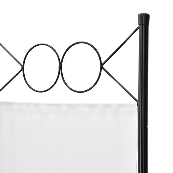 Paravent de Confidentialité Saragossa Blanc