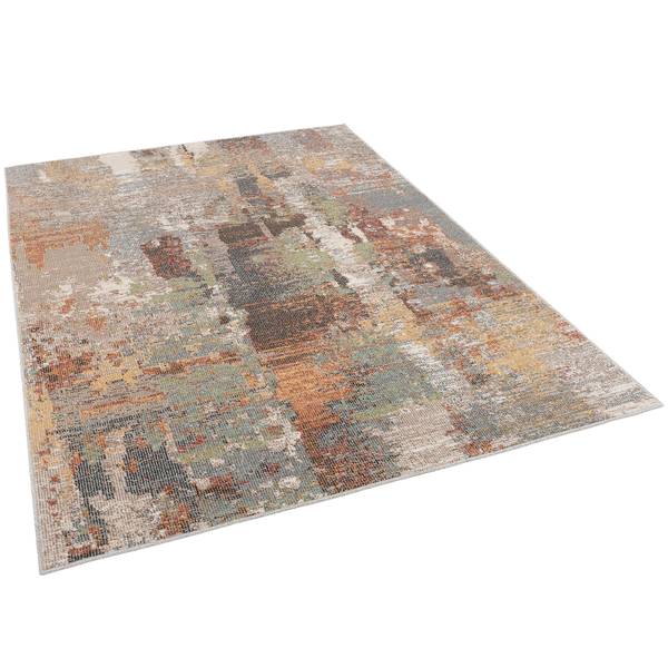 Tapis d’extérieur Lagos dégradée Gris - Textile - 200 x 1 x 290 cm