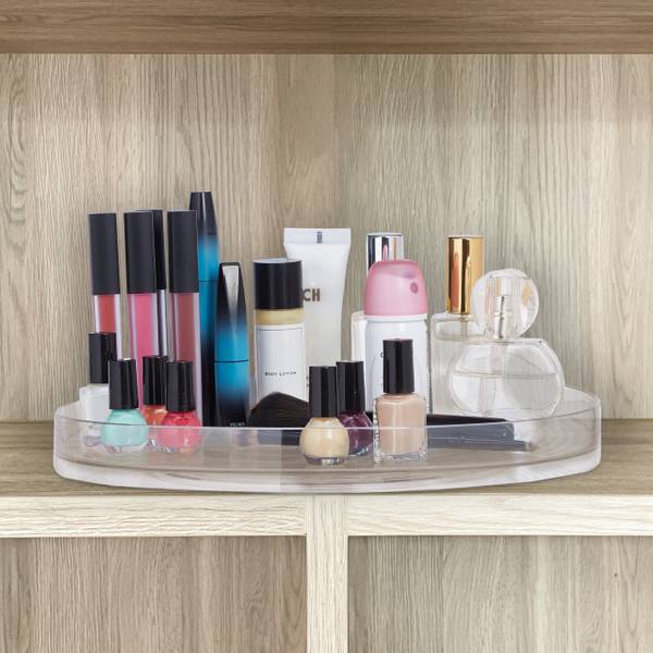 Durchsichtiger Drehteller für die Küche Kunststoff - 30 x 4 x 30 cm