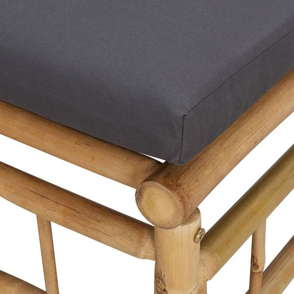 Garten-Lounge-Set 3028342-7 (2-teilig) Dunkelgrau
