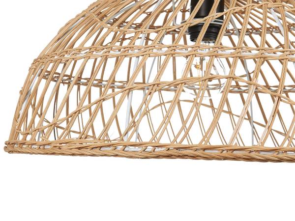 Pendelleuchten RAVINE Braun - Rattan - 51 x 23 x 51 cm