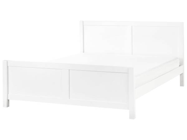Doppelbett CHAMPAGNAT Weiß - Liegefläche Breite: 180 cm