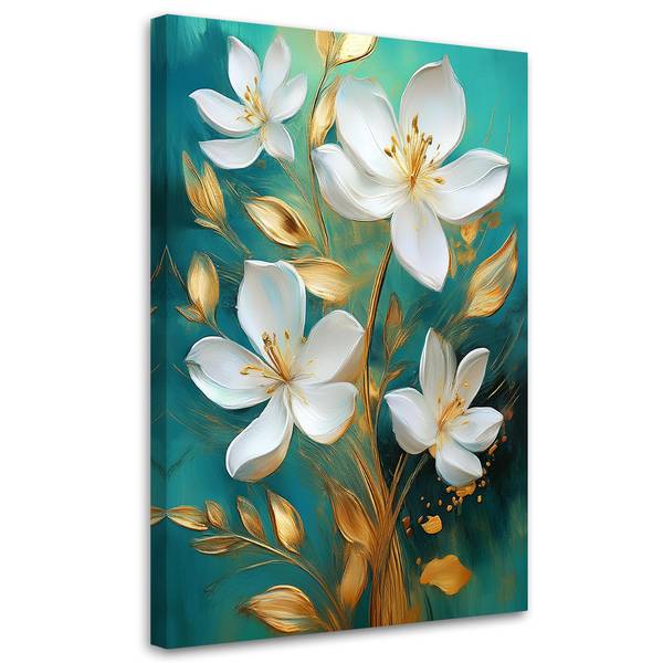 Tableau déco Fleurs 20 x 30 cm