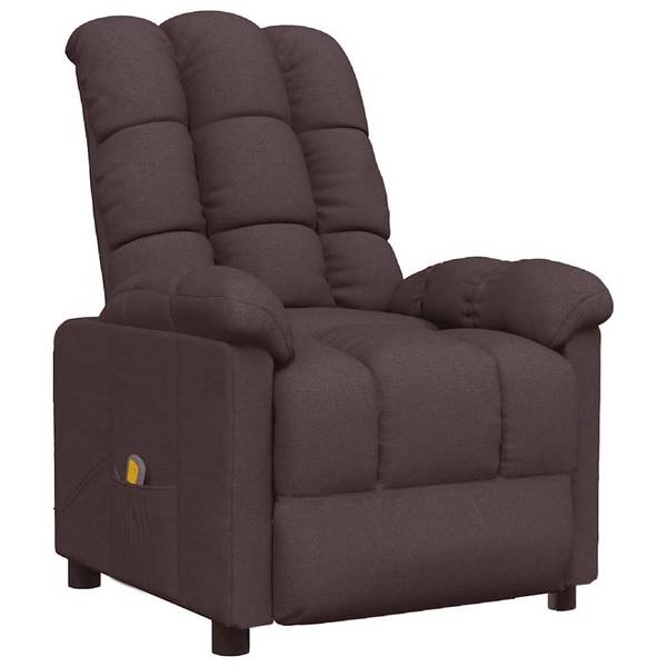Fauteuil de massage 3003091 289811 Marron - Métal - Textile - 74 x 102 x 99 cm