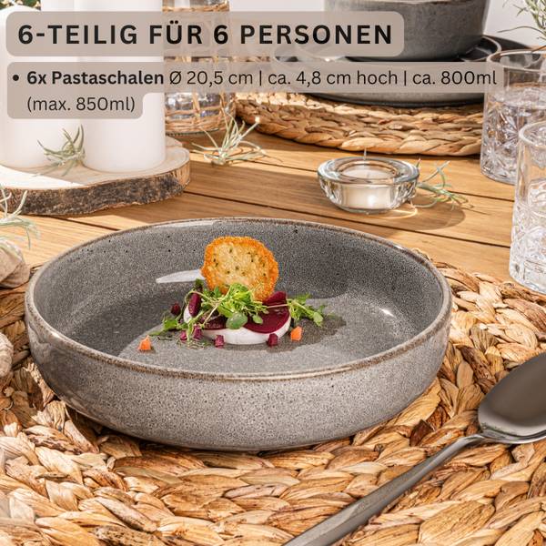Pastaschalen Kairo - 6 teilig kaufen