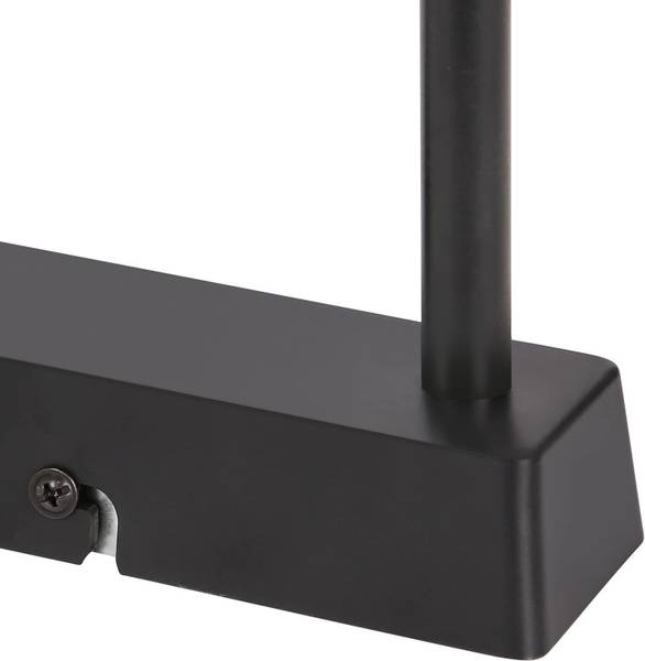 Plafonnier Franz Noir - Métal - 15 x 30 x 68 cm