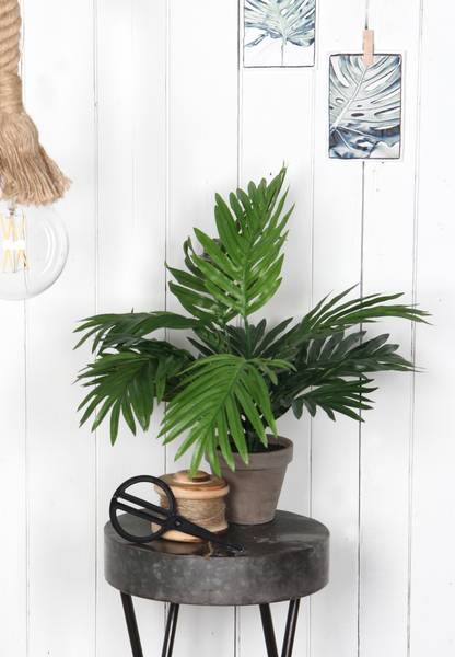 Plante artificielle Areca palm Vert - Textile - 60 x 45 x 60 cm