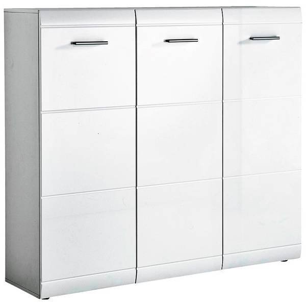Garderoben-Set DANARO-01-5 5er-Set Weiß - Holzwerkstoff - 329 x 200 x 40 cm