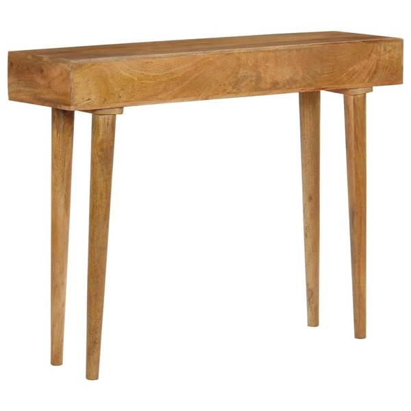 Konsolentisch BERRIN Mango Flurtisch Braun - Massivholz - 102 x 79 x 30 cm