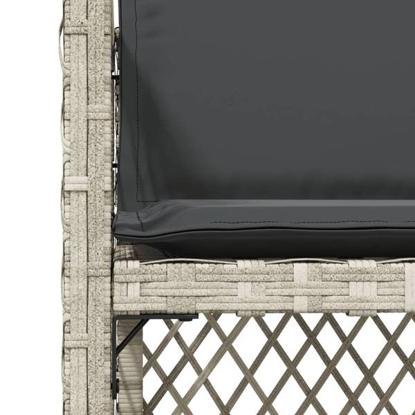 Gartenstuhl 3032897 4er Set Grau