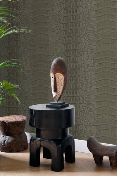 Tapete 347774 Grau - Fleece - 53 x 1005 x 53 cm