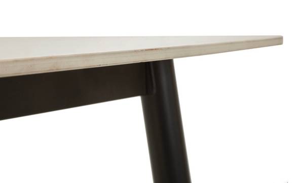 Eettafel Josh metaal - 138 x 76 x 138 cm