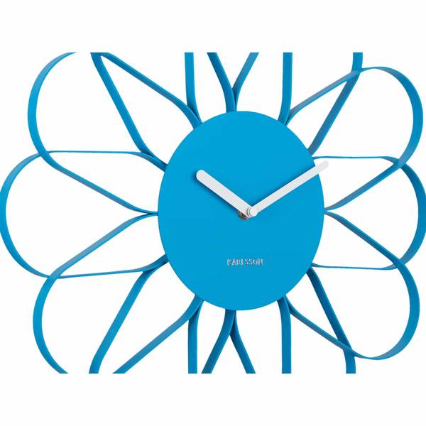 Wandklok Arkis blauw