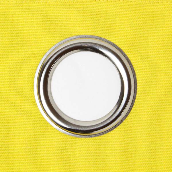 Rideaux à œillets CURSTRPTHK Jaune - 137 x 182 x 182 cm