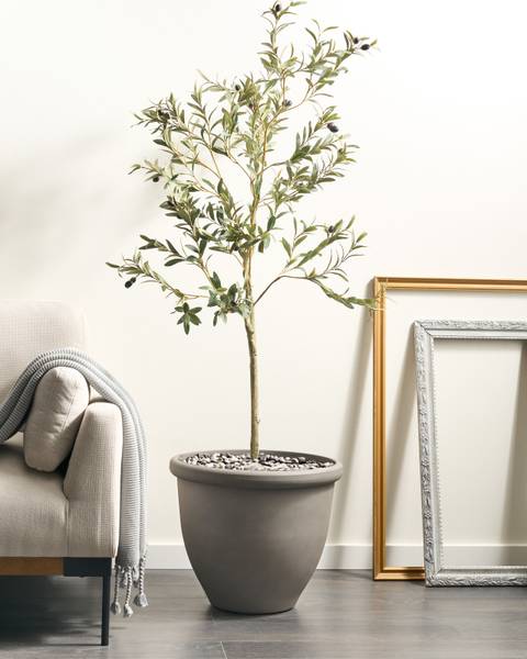Plantenbak voor buiten TESALIA grijs