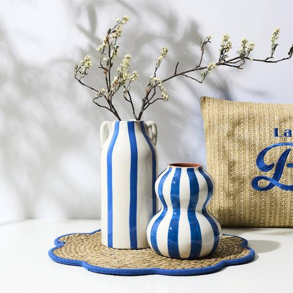 Blumenvase SOLVI Blau