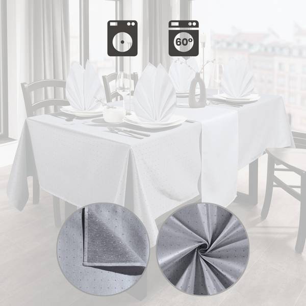 Mitteldecke 211036 Anthrazit - 80 x 80 cm