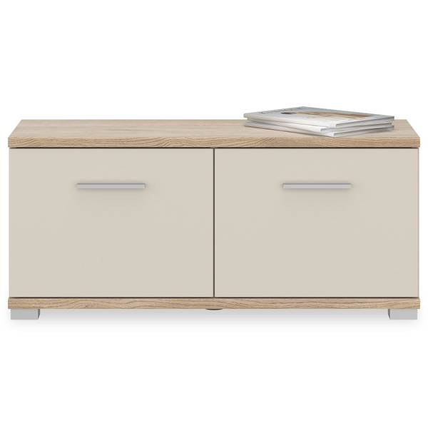 Sitzbank BILBAO Braun - Holzwerkstoff - 90 x 40 x 34 cm