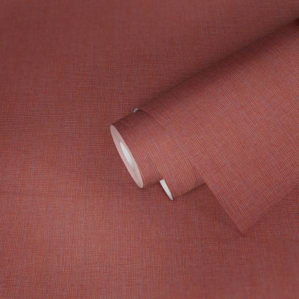 Vliestapete 4062 einfarbig Design Orange - Violett - Rot - Fleece - 53 x 1005 x 1 cm