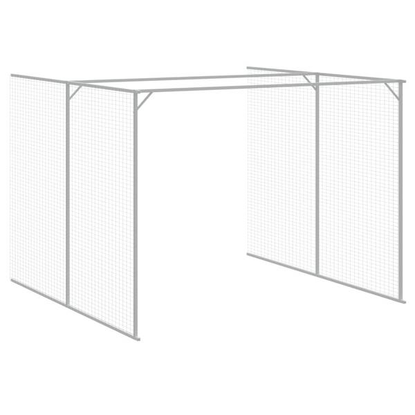 Hundehütte 3030304 Anthrazit - Tiefe: 661 cm