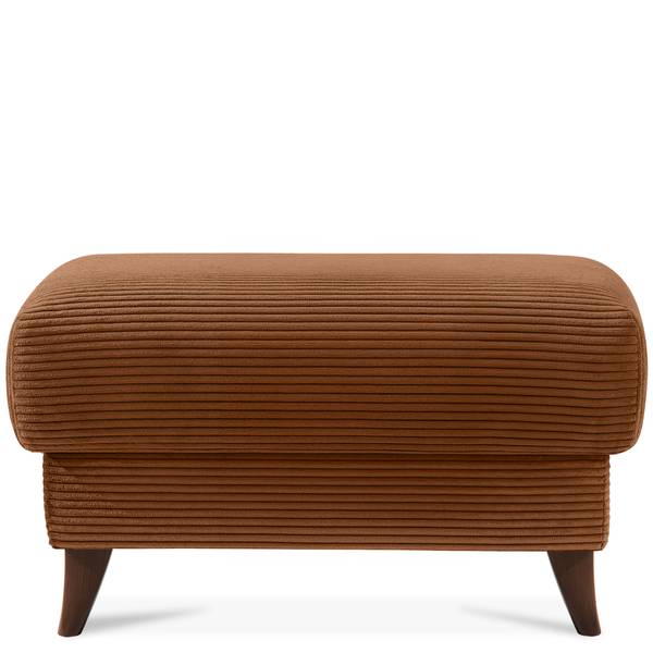 Pouf GUSTAVO II Rotbraun