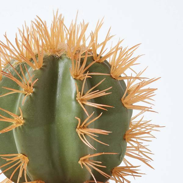 Cactus Artificiel AP1455 Orange - Polyester - 10 x 15 x 15 cm