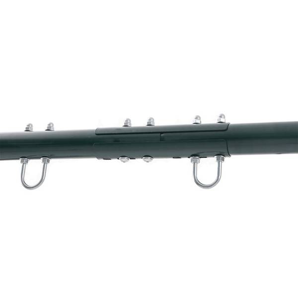 Schaukel 3283625 Rot - Stahl - Polypropylen - Polyethylen - 185 x 185 x 341 cm