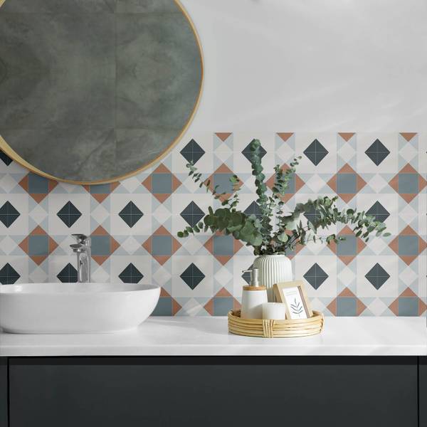Klebepaneele Geo Klebepaneele Stil 100 x 50 cm