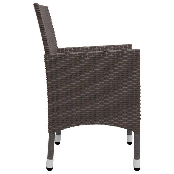 Tuinset 3005678-2 set van 5 bruin - acacia - 85 x 74 x 85 cm