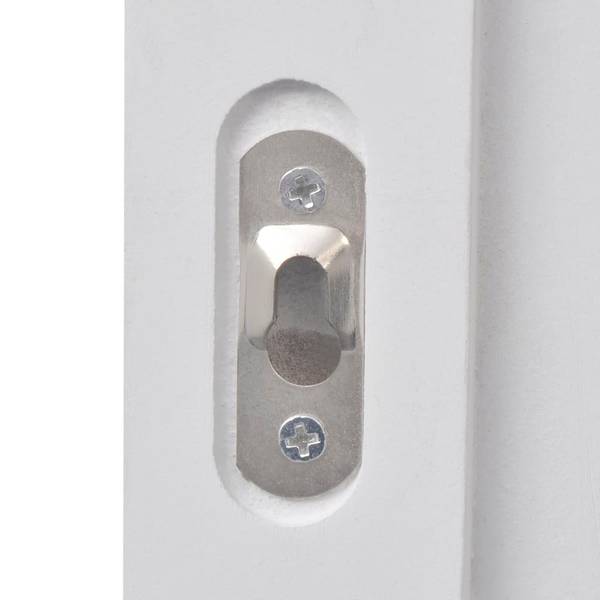 Garderobe 242437 2er Set Weiß - Holzwerkstoff - Massivholz - 3 x 109 x 28 cm