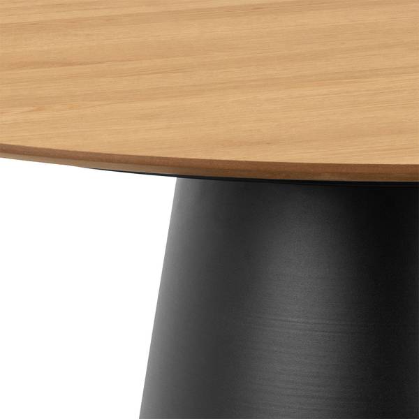 Esstisch Soli Beige - Holz teilmassiv - 120 x 75 x 120 cm